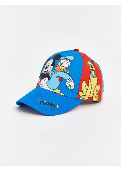 Yeni Sezon Mickey Mouse Baskili Erkek Cocuk Kep Sapka - S5AR67Z4
