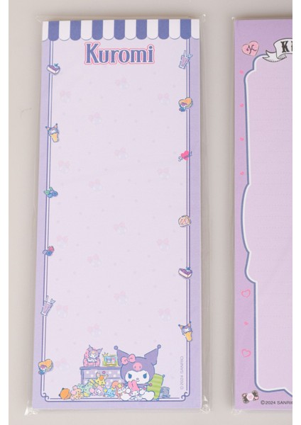Dekomus Ile Lisanslı Yeni Sezon Kuromı "tekli" 9X22 cm Block Note