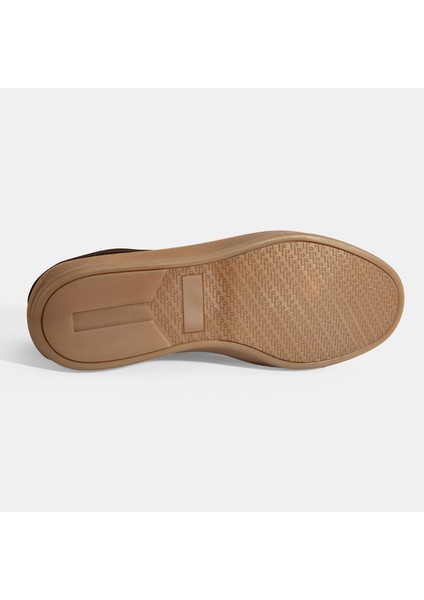 Erkek Kahve Süet Püsküllü Loafer