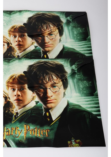 Dekomus Ile Lisanslı Harry Potter 2 Adet Çıtçıt Dosya ve 2 Adet Spırallı A6 Çizgili Not Defteri / Bloknot Okul Seti