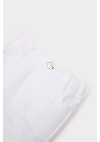 Yeni Sezon Kız Bebek Flare Fit Ispanyol Paça Gabardin Pantolon modelleri