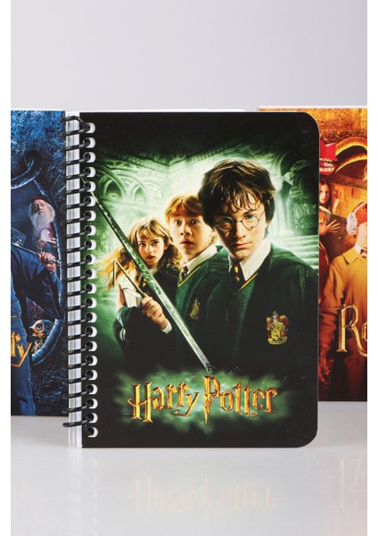 Dekomus Ile Lisanslı Harry Potter Spırallı A6 Çizgili Not Defteri / Bloknot fiyatları