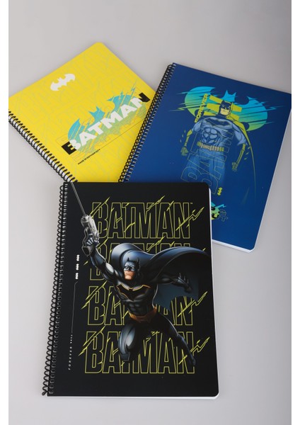 Dekomus Ile Lisanslı Batman A4 80 Yaprak 2 Adet Kareli ve 2 Adet Çizgili Defter Okul Seti fiyatları
