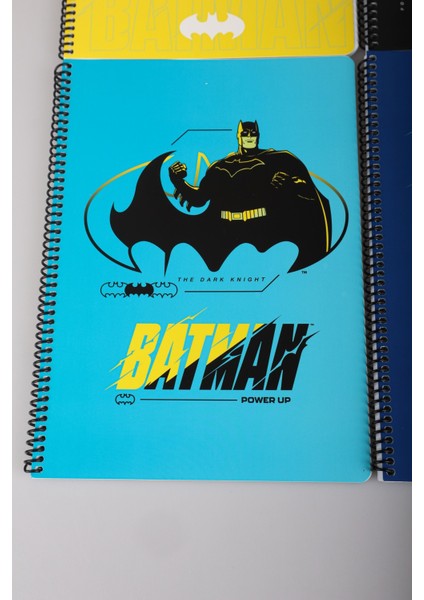 Dekomus Ile Lisanslı Batman A4 80 Yaprak 2 Adet Kareli ve 2 Adet Çizgili Defter Okul Seti indirimleri