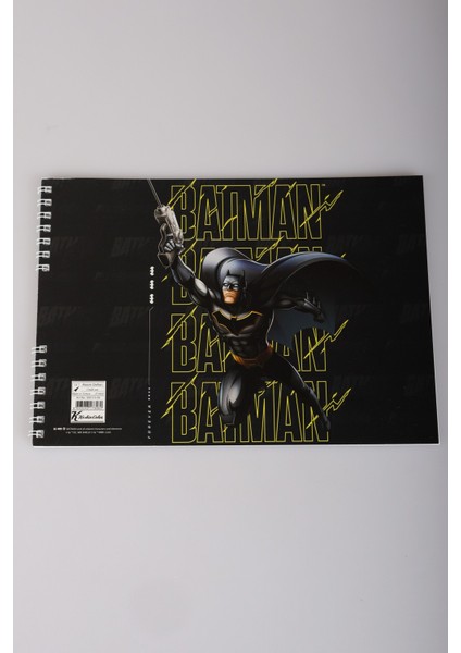 Dekomus Ile Lisanslı Batman "tekli" Resim Defteri 17*24 cm 15 Yaprak fiyatları