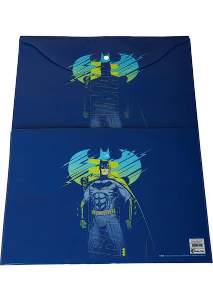 Dekomus Ile Yeni Sezon Lisanslı Batman 2'li Çıtçıtlı Dosya