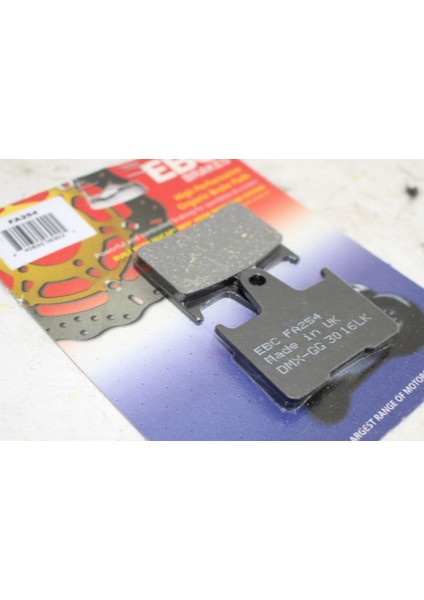 FA254 2005-2006 Suzuki Gsf 650 Bandit S Uyumlu Arka Fren Balatası Organik Balata