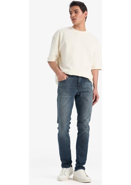 Yeni Sezon Pedro Slim Fit Dar Kalıp Normal Bel Dar Paça Jean Pantolon modelleri