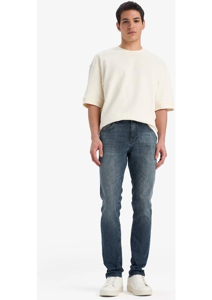 Yeni Sezon Pedro Slim Fit Dar Kalıp Normal Bel Dar Paça Jean Pantolon indirimleri