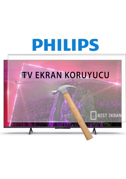Philips 55PUS8500 Tv Ekran Koruyucu - Philips 55" Inç 139 cm Atmos Titan Os Ambilight QLED fiyatları