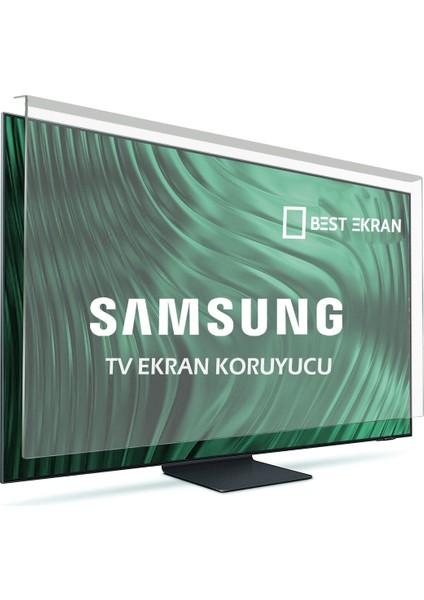 Samsung 77S90F Tv Ekran Koruyucu - Samsung 77" Inç 195 ekran OLED QE77S90FAEXTK Tv Koruyucu