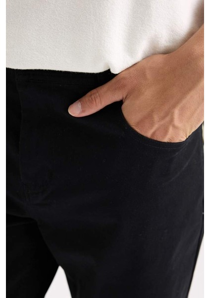 Yeni Sezon Yazlık Gabardin Chino Kanvas Pantolon Slim Fit Dar Kesim Dar Paça Cepli