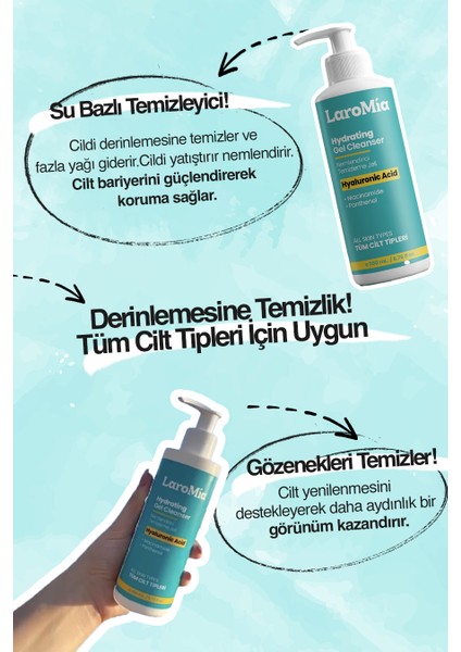 Günlük Kullanıma Uygun, Propanediol ve Aloe Vera İçeren Nemlendirici Temizleme Jeli 200 ml