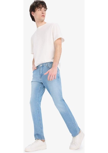 Yeni Sezon Sergio Regular Fit Normal Kalıp Normal Bel Boru Paça Jean Pantolon fırsatları