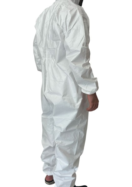 Tek Kullanımlık ( 2 Adet ) Lamineli Kapüşonlu Koruyucu 55 gr Tulum modelleri