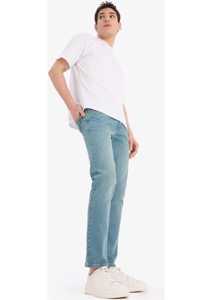 Yeni Sezon Pedro Slim Fit Dar Kalıp Normal Bel Dar Paça Jean Pantolon indirimleri