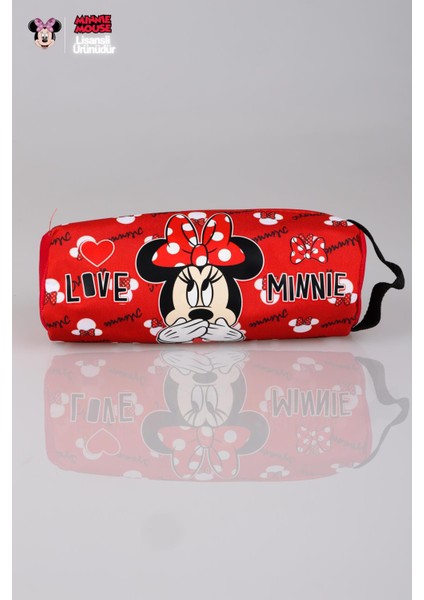 Dekomus Ile Lisanslı Mınnıe Mouse Kalem Çantası Loop Iconıc Forever