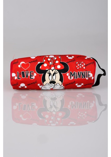 Dekomus Ile Lisanslı Mınnıe Mouse Kalem Çantası Loop Iconıc Forever