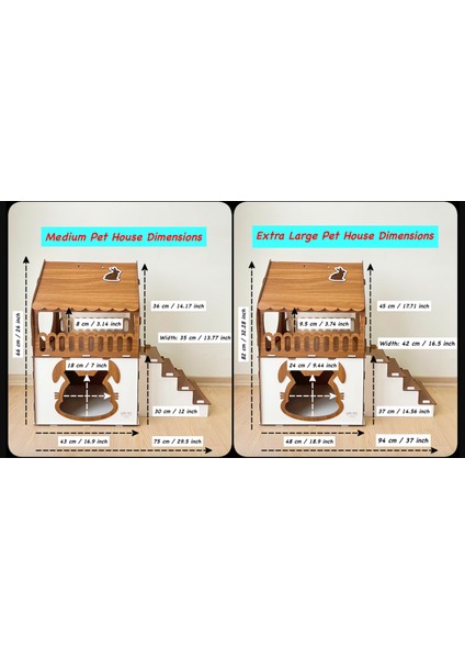, Ahşap Tavşan Evi, Iki Katlı Tavşan Kalesi, X-Large Tavşan Evi Tavşan Mobilyaları, Modern Tavşan Mobilyası, Ahşap Evcil Hayvan Evi, Tavşan Yatağı modelleri