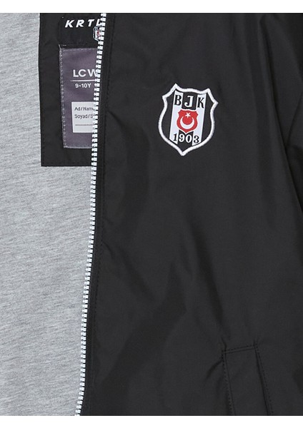 Yeni Sezon Kapusonlu Besiktas Baskili Erkek Cocuk Yagmurluk - S58664Z4 fiyatları