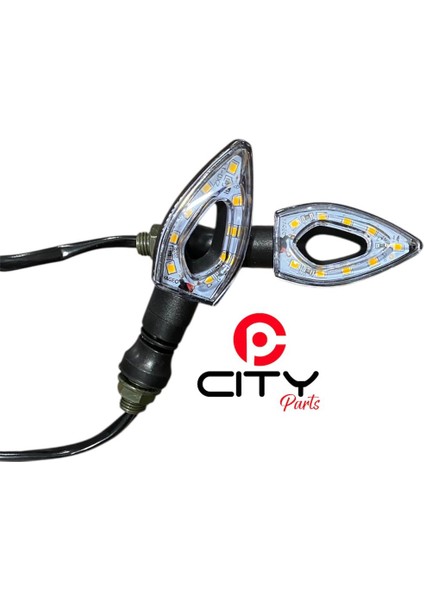 LED Sinyal Üçgen (Sarı)