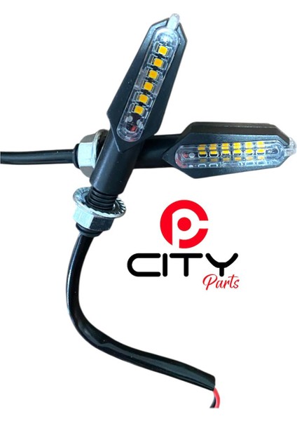 LED Sinyal S Model (Sarı)