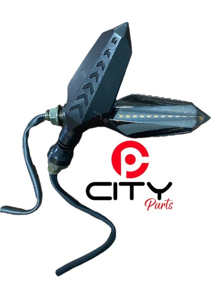 LED Sinyal Lazer Model (Sarı)