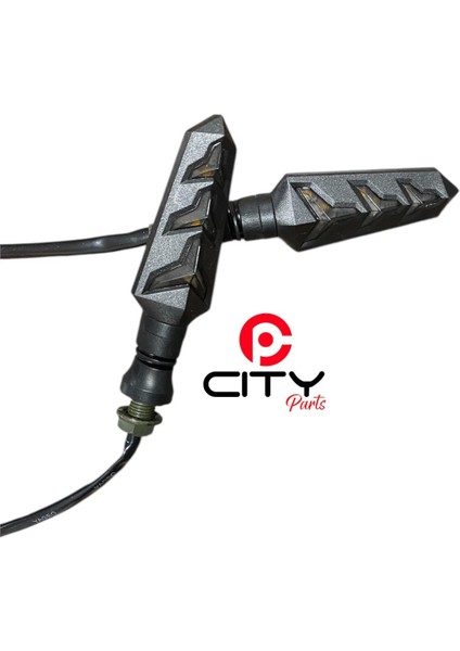 LED Sinyal Y Model (Sarı) Kayar