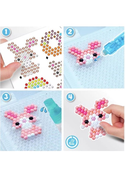 35087 Aquabeads Çantalı Başlangıç Stüdyosu 900 Parça +4 Yaş