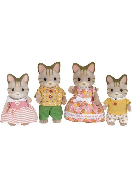5180 Sylvanian Families, Çizgili Kedi Ailesi, +3 Yaş