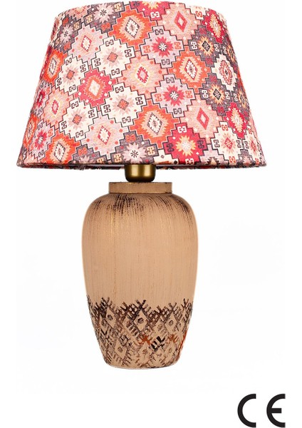 Emilia Handmade Dekoratif Seramik Abajur modelleri