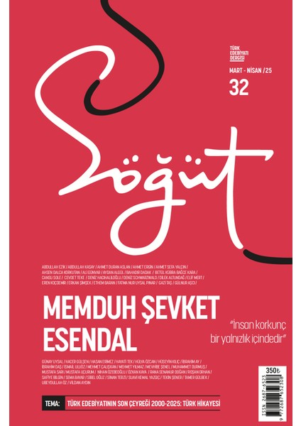 Söğüt Dergi 32.sayı Mart-Nisan 2025