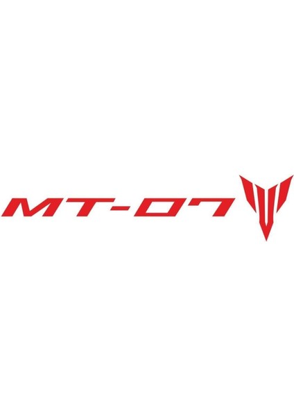 Yamaha Mt-07 Sticker 00360 18X4,5 cm