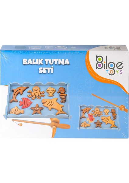 BLG-104 Ahşap Balık Tutma Oyunu