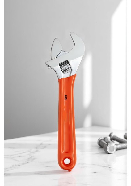 2 cm Ağız Kurbağacık - Ingiliz Anahtarı 6 Inç 15 cm 721777