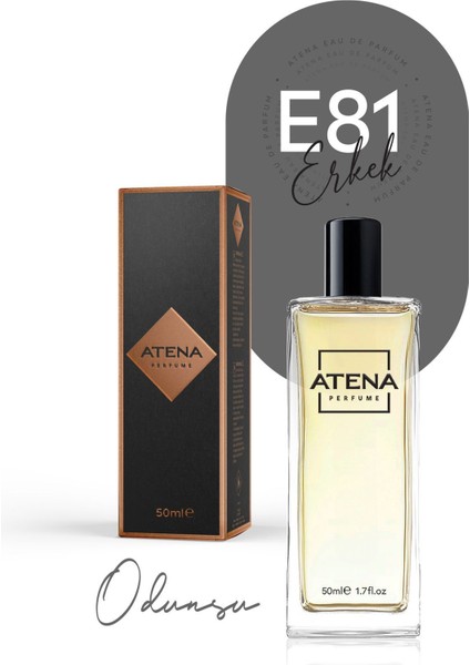 E81 Poloblack Odunsu Edp 50 ml Erkek Parfüm