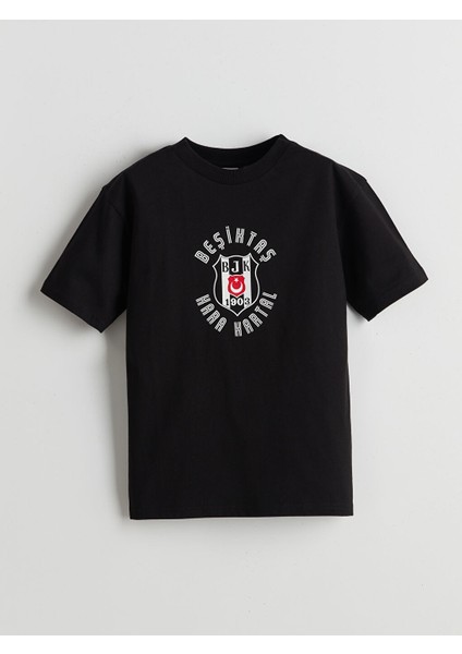 Yeni Sezon Bisiklet Yaka Besiktas Baskili Erkek Cocuk Tisort - S5BJ45Z4 fiyatları
