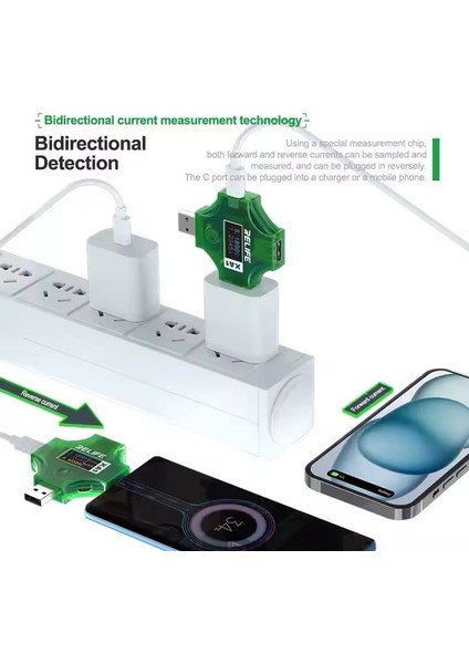 Relife Xa1 USB Akım Ölçer ve Voltaj Cihazı fırsatları