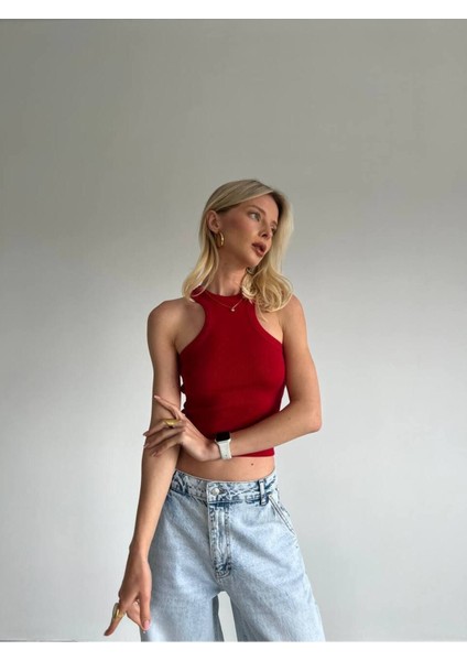 Oval Kesim Crop Atlet Kaşkorse fırsatları