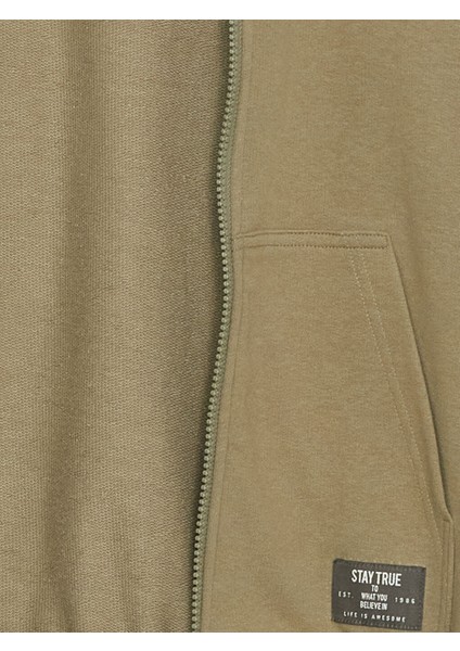 Yeni Sezon Kapusonlu Erkek Cocuk Fermuarli Sweatshirt - S59193Z4 fiyatları