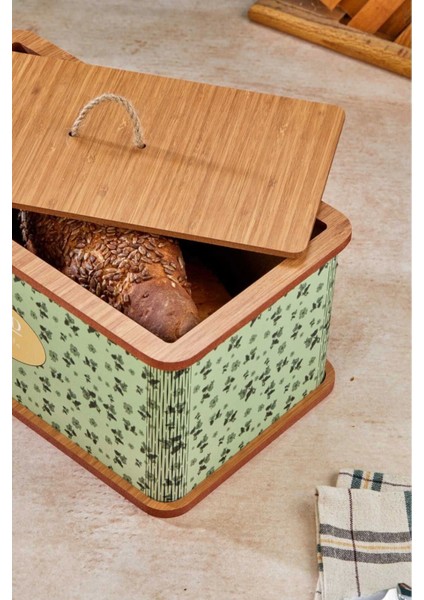 Özel Tasarım Doğal Ahşap Ekmeklik Sepeti Lüks Ekmeklik Kutusu Çok Amaçlı Kutu Mutfak Kitchen Bread
