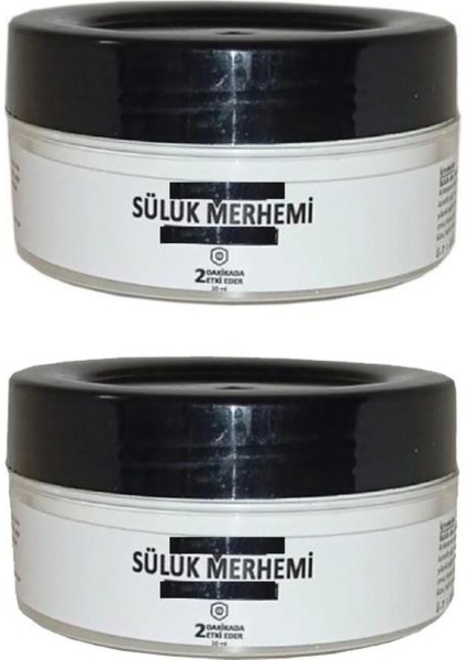 Mucizevi Sülük Merhemi Tüm Vücut Sızıları Masaj Bakım Kremi 50 ml 2 Adet