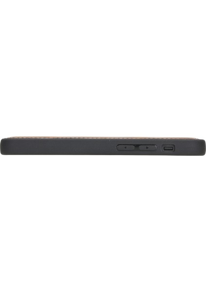 Apple iPhone 12 Mini Uyumlu Deri Arka Kapak RST2EF Taba