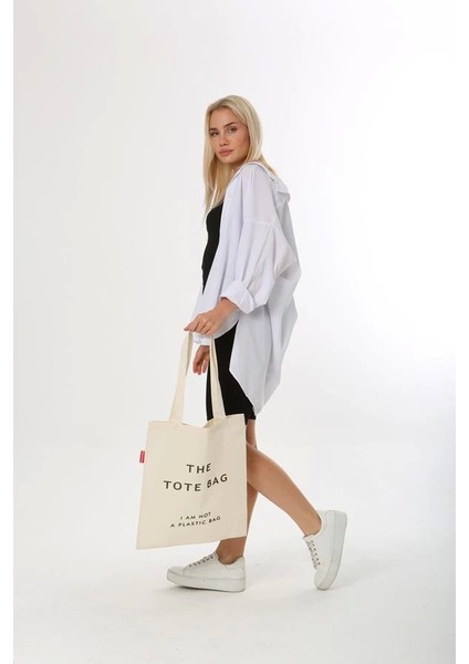 Baghashtag The Tote Bag Baskılı Bez Çanta