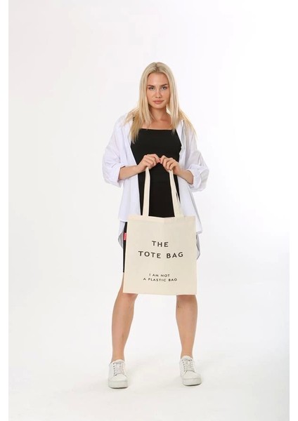 Baghashtag The Tote Bag Baskılı Bez Çanta