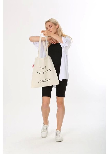 Baghashtag The Tote Bag Baskılı Bez Çanta