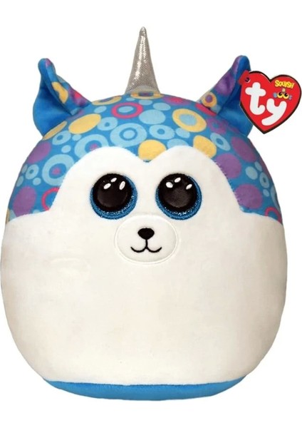 Ty Squishy Beanies Yastık Mavi Husky Helena 26 cm