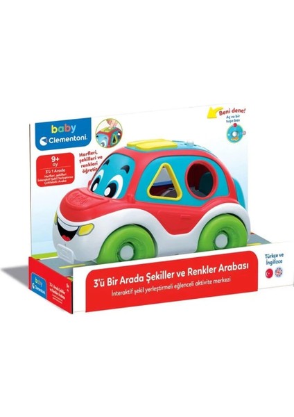 64600 Baby Clementoni - Bultak Araba +9 Ay