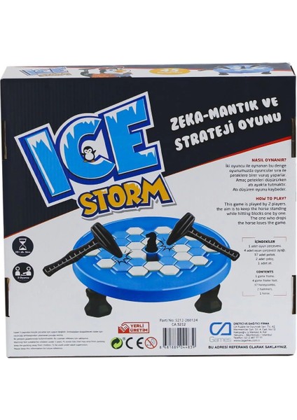 CAPLS-5212 Ice Storm Zeka,mantık ve Strateji Oyunu