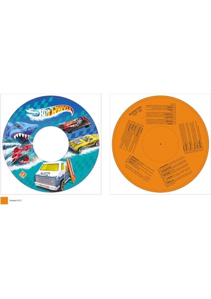 S00016876 Şişme Can Simidi Ht Wheels 50CM -Sun